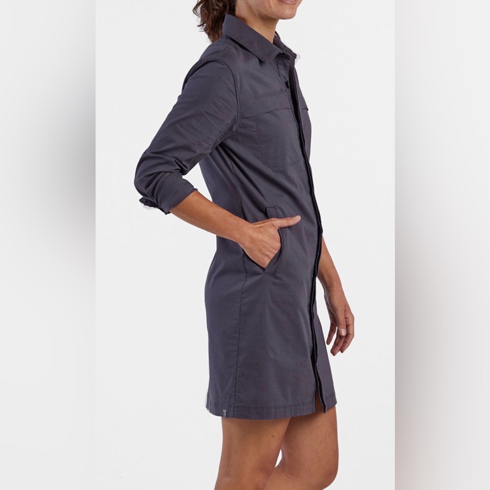 title nine Wren Utility Shirt Dress. NWT - Picture 2 of 5